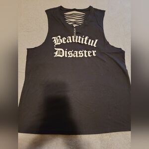 Beautiful Disaster tanktop